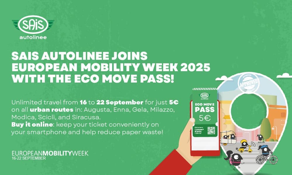 SAIS Autolinee partecipa alla european mobility week 2025