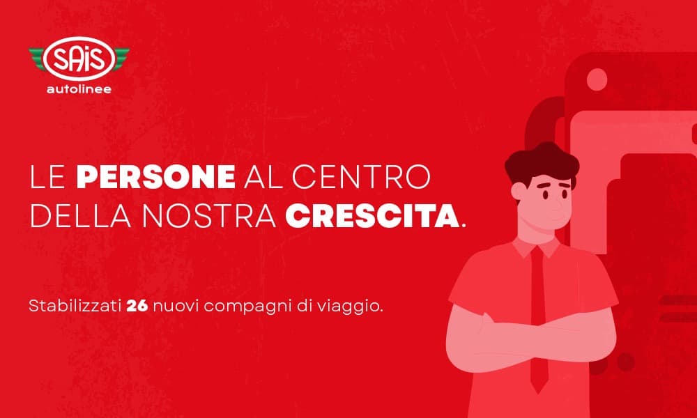 SAIS Autolinee stabilizza 26 lavoratori nelle sedi siciliane, investendo su persone e crescita aziendale