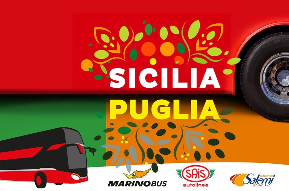 Autobus Sicilia-Puglia SAIS Autolinee