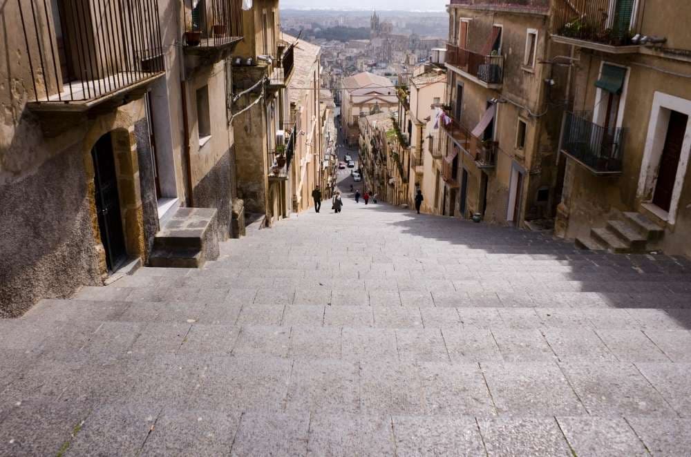 Caltagirone, Sicily: Santa Maria del Monte iconic ceramic staircase