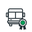 Bus front icon
